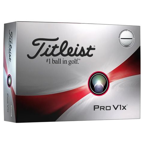 Hộp 12 bóng golf Pro V1X 2023 White PERFORMANCE ALIGNMENT BLACK MEGA SALE | Titleist