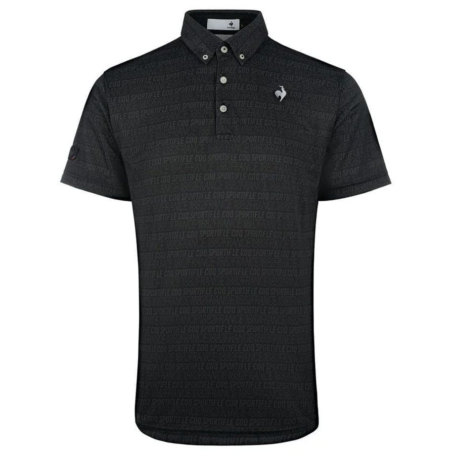 Áo golf tay ngắn nam LG6SHS03MV-BK00 | Le Coq Sportif