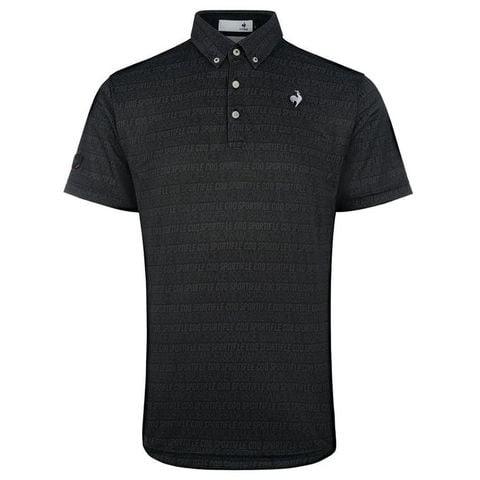 Áo golf tay ngắn nam LG6SHS03MV-BK00 | Le Coq Sportif