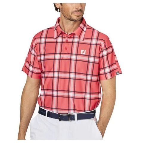 Áo golf nam tay ngắn S/S print shirts Hibiscus 34680 | FootJoy