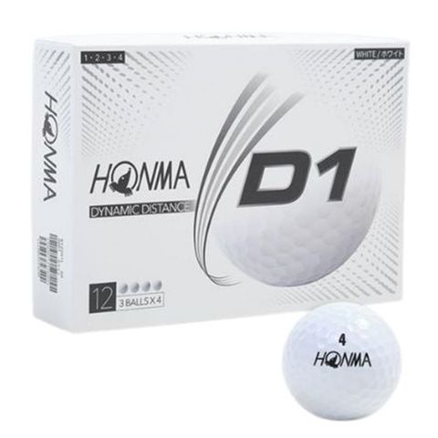 Bóng golf D1 2020 BT2001 White | HONMA