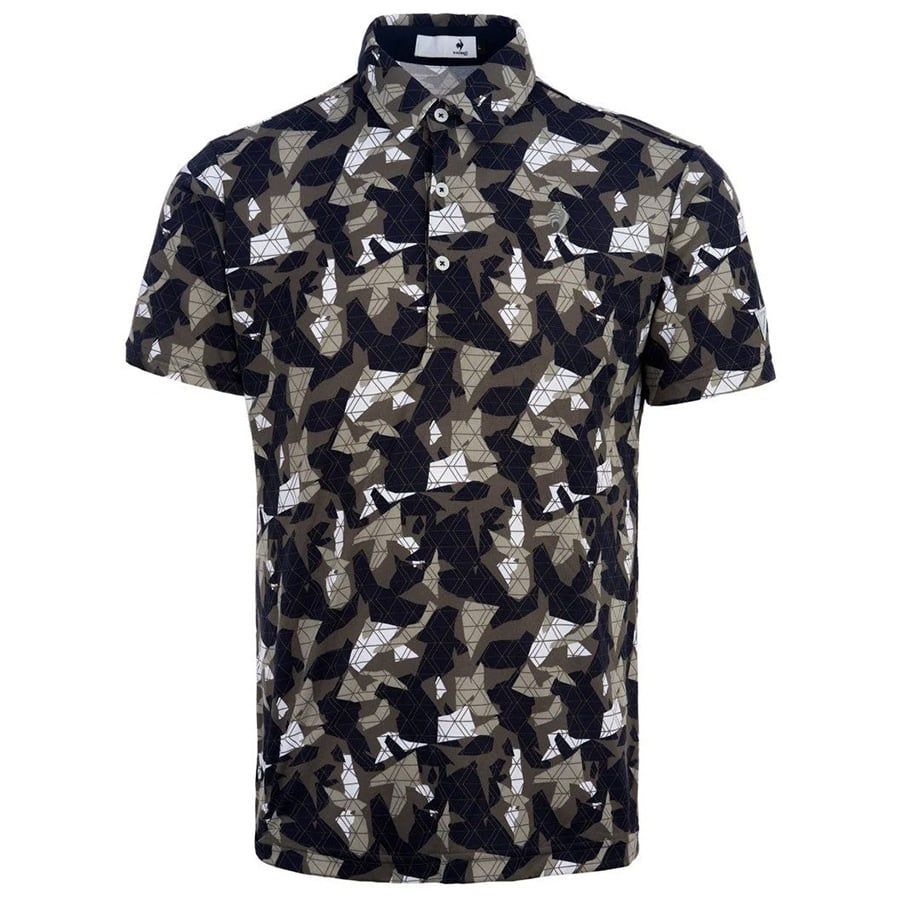 Áo golf tay ngắn nam LG5FHS01MV-KH00 Khaki | Le Coq Sportif