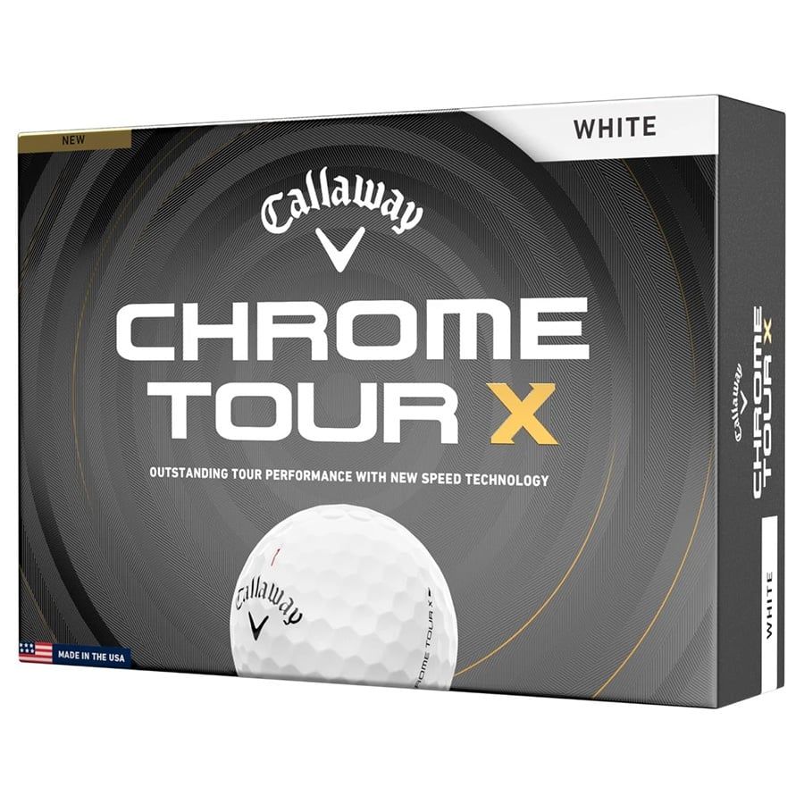 Hộp 12 bóng golf CHROME TOUR X 2026 | Callaway