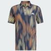 Áo golf nam tay ngắn ULTIMATE365 TOUR COOL FEEL PRINT POLO SHIRT Semi Ice Tangerine KG3021 | Adidas
