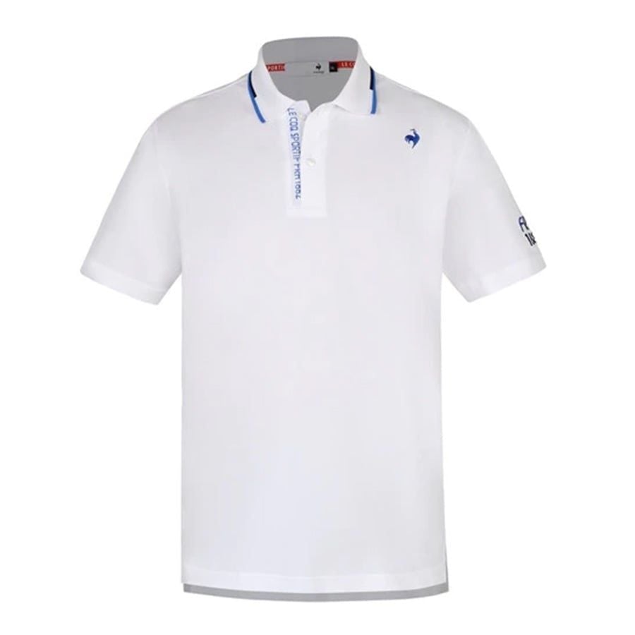 Áo Golf Nam Tay Ngắn QGMXJA17XV-WH00 White  | Le Coq Sportif