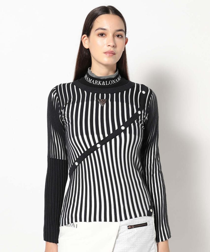 Áo golf tay dài nữ CPRK MCW-5C-AB54 (Black) | MARK & LONA