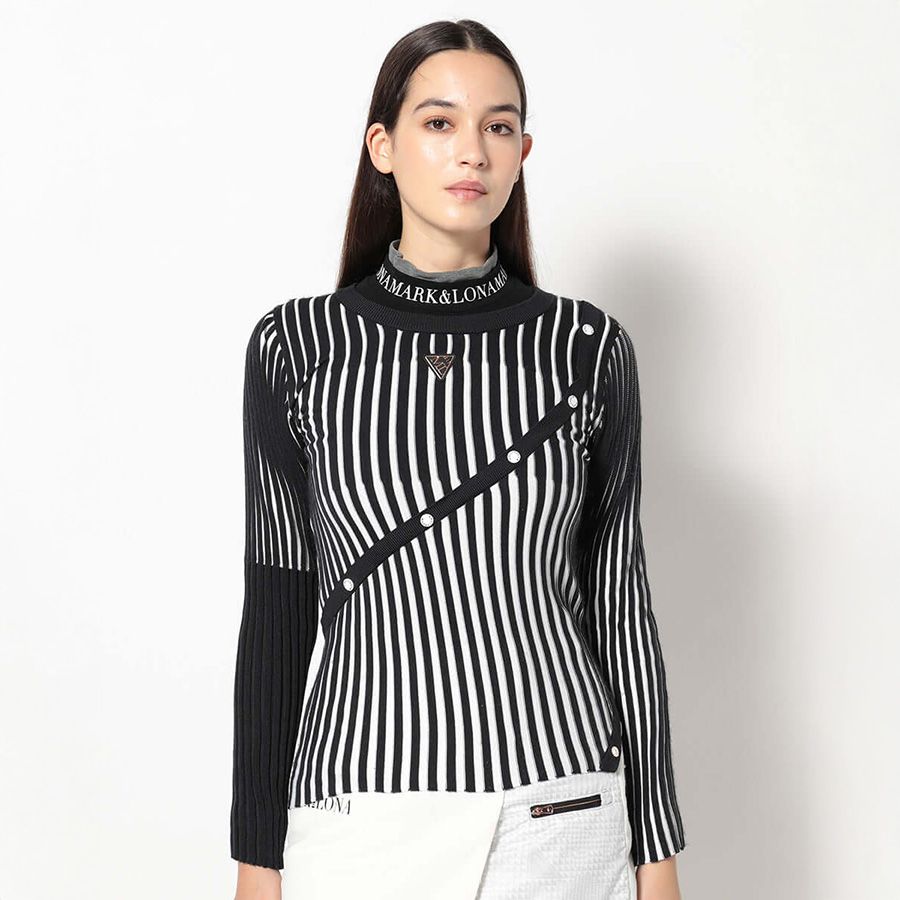 Áo golf tay dài nữ CPRK MCW-5C-AB54 (Black) | MARK & LONA
