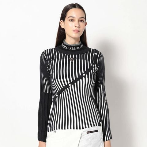 Áo golf tay dài nữ CPRK MCW-5C-AB54 (Black) | MARK & LONA