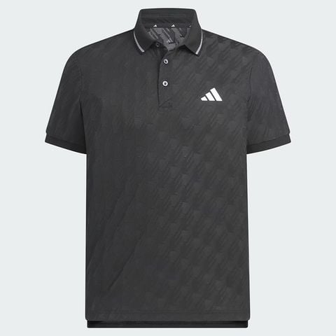 Áo golf nam tay ngắn Jacquard Polo BLACK JY8232 | Adidas