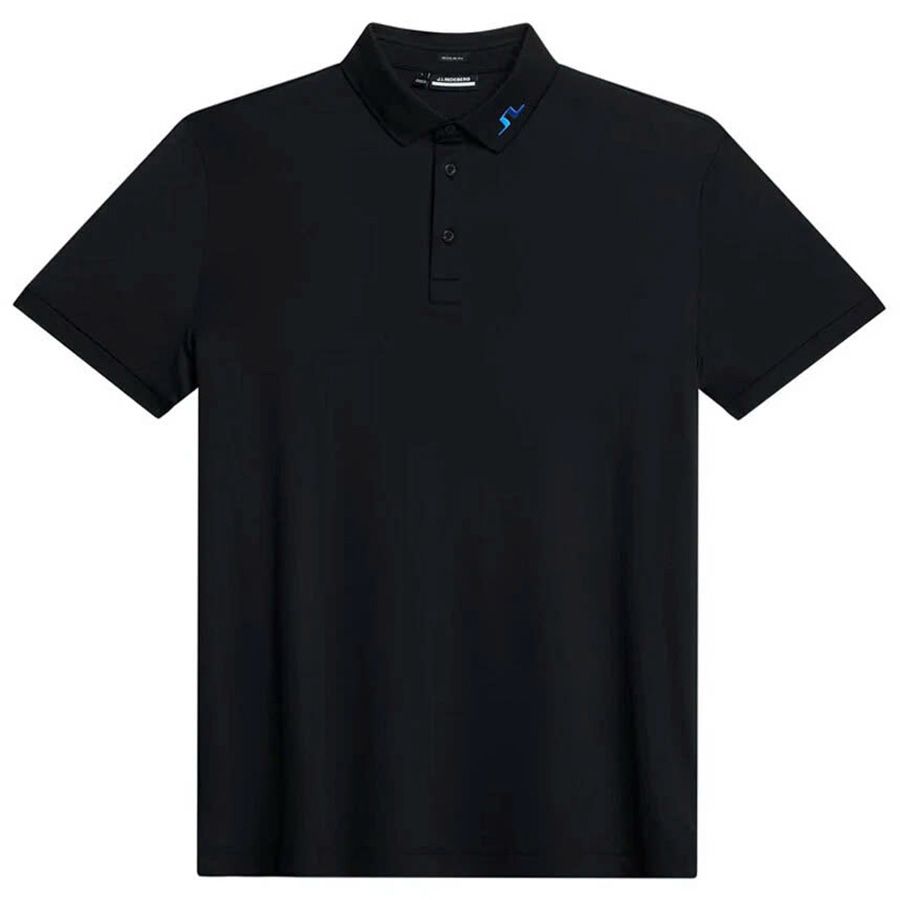 Áo golf nam tay ngắn KV Regular Fit Polo BLACK GMJT09158-9999 | J.Lind