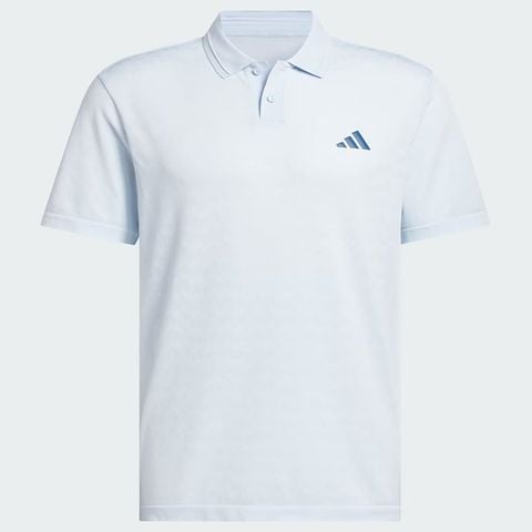 Áo golf nam tay ngắn TOUR SEAMLESS Polo Crystal Sky / White KG3028 | Adidas