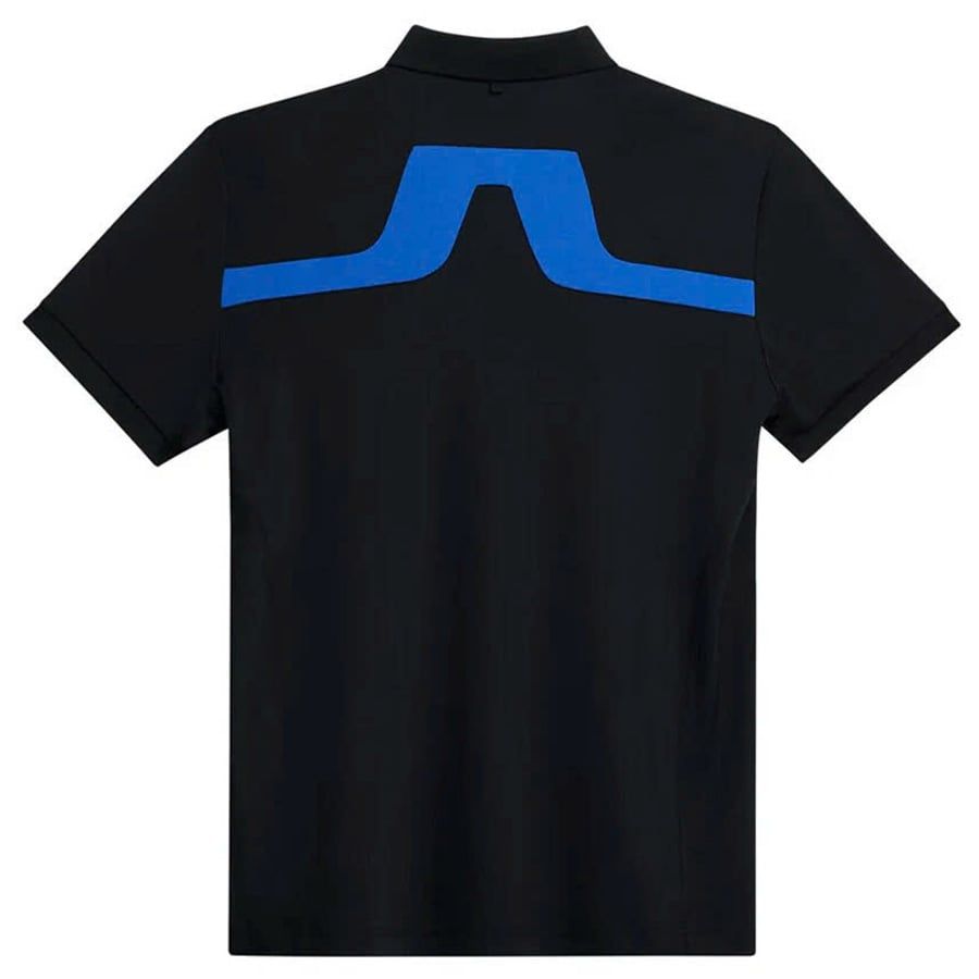 Áo golf nam tay ngắn KV Regular Fit Polo BLACK GMJT09158-9999 | J.Lind