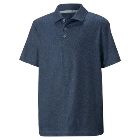 Áo golf tay ngắn trẻ em Boys Cloudspun Primary Polo - Evening Sky 53978101 | PUMA