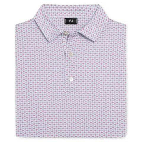 Áo Golf Nam Tay Ngắn Ginko Geo Pique 40803 | FootJoy