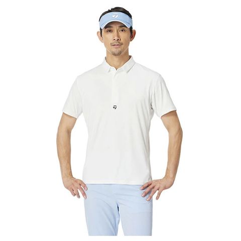 Áo golf nam tay ngắn Staple S/S Polo 2MSPO-UN629 WHITE M13193 | TaylorMade