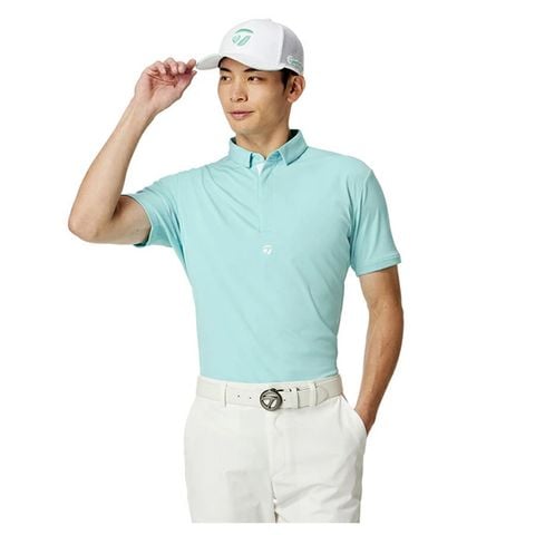 Áo golf nam tay ngắn Staple S/S Polo 2MSPO-UN629 TURQUOISE M13194 | TaylorMade