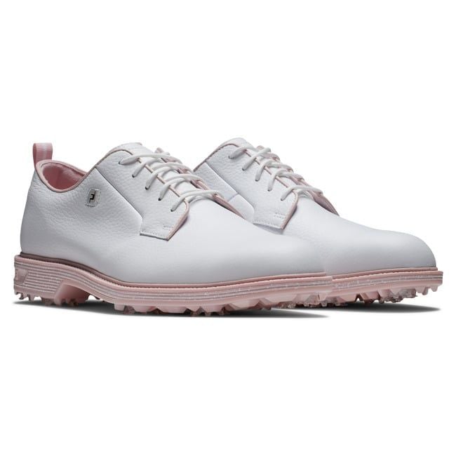Giày Golf Nam FJ DJ PREM PASTELS WHT/WHT/PNK 54390 | FootJoy | Tặng 1
