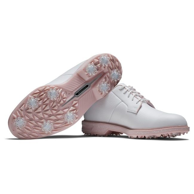Giày Golf Nam FJ DJ PREM PASTELS WHT/WHT/PNK 54390 | FootJoy | Tặng 1