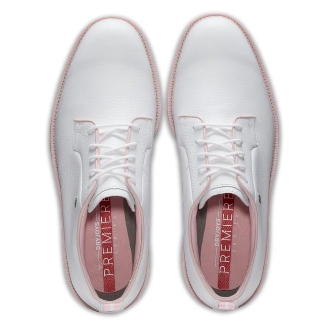 Giày Golf Nam FJ DJ PREM PASTELS WHT/WHT/PNK 54390 | FootJoy | Tặng 1
