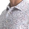 Áo Golf Nam Tay Ngắn Watercolor Floral Print Pique Self Collar 39488 |