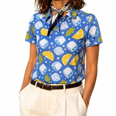 Áo Golf Nữ Tay Ngắn Lemon Chill Wildside Polo - Ultracool WS1001012-14 | Wildside