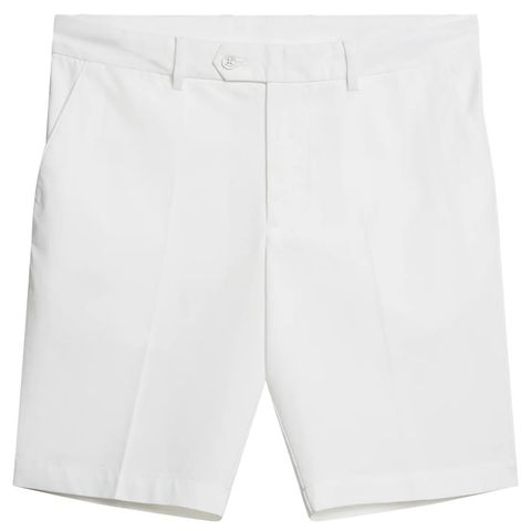 Quần shorts golf nam Vent Tight Shorts White GMPA09698-0000 | J.Lindeberg