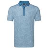 Áo Golf Tay Ngắn FootJoy Condensed Camo Print Lisle Self Collar 39474