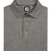 Áo Golf Tay Ngắn FootJoy Scottish Town Print Lisle, Self Collar 31382