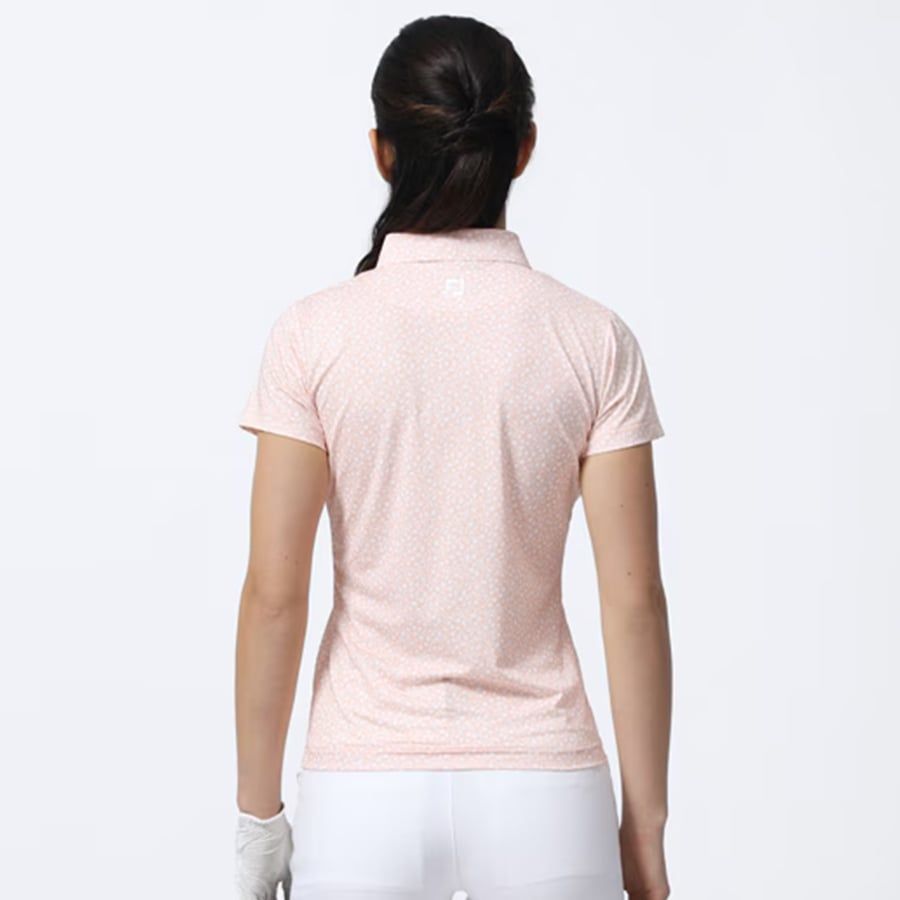Áo golf nữ tay ngắn WOMEN'S TOSSED TULIPS SHIRT 80549|FootJoy