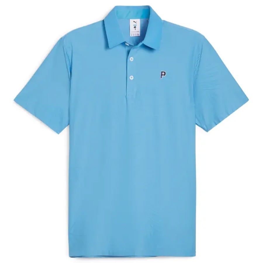 Áo golf nam tay ngắn PUMA x PTC JACQUARD POLO - Regal Blue 62396402 |