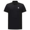 Áo golf nam tay ngắn Back Fabric Block Short T-Shirt - Black AGEMMTS04