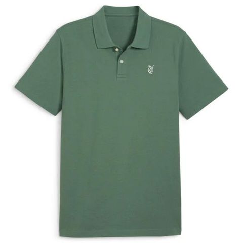 Áo golf tay ngắn nam Puma x Quiet Golf Post Round Polo - Deep Forest 62576101 | PUMA