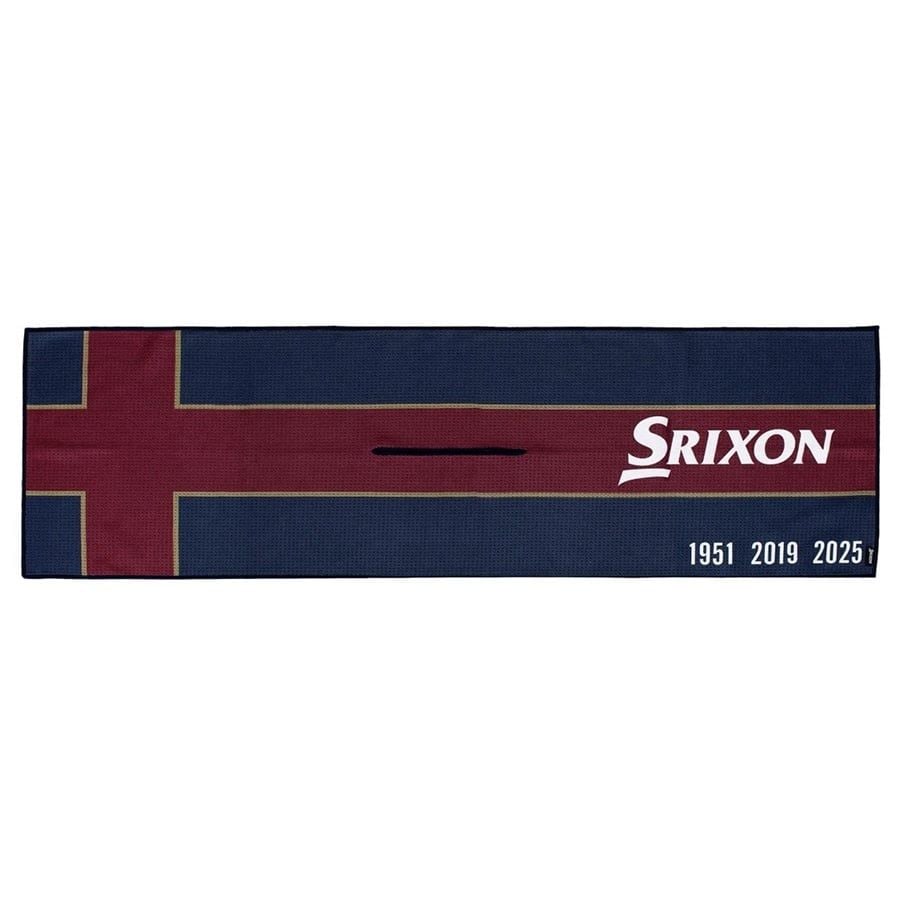 Khăn golf Tour Towel GAT-24040i (Maroon/Navy) | Srixon