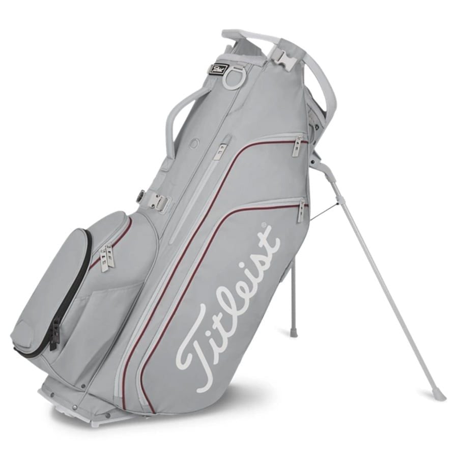 Túi Gậy Golf Hybrid 14 Cool Gray/Crimson/White TB25SX14A-261 | Titleis