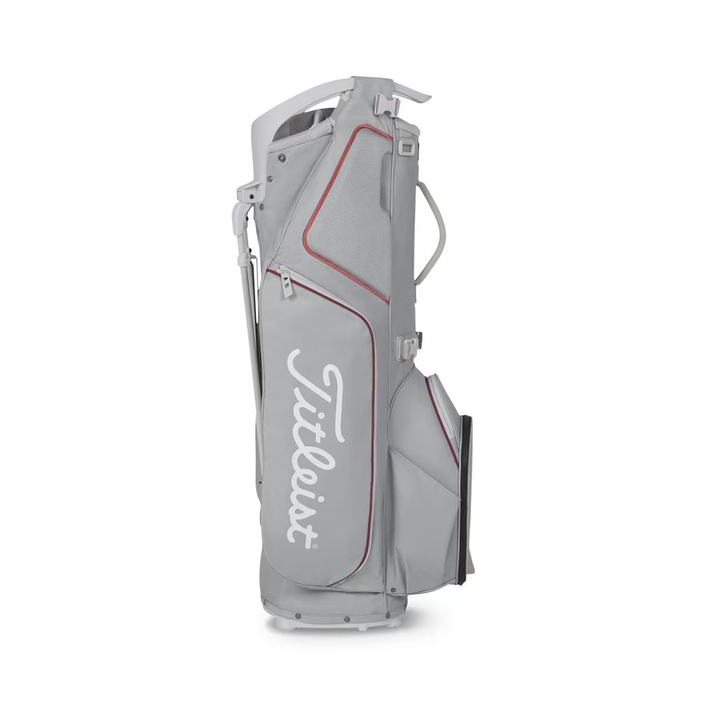 Túi Gậy Golf Hybrid 14 Cool Gray/Crimson/White TB25SX14A-261 | Titleis