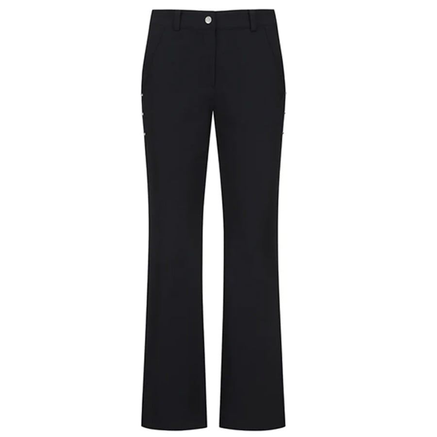 Quần dài golf nữ Side Point Boots Cut L/PT - Black AGESWPT03BK | Anew