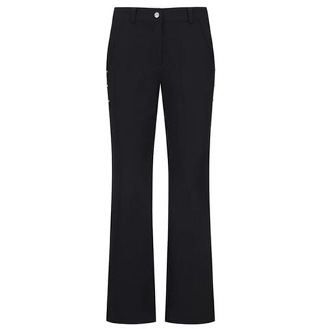 Quần dài golf nữ Side Point Boots Cut L/PT - Black AGESWPT03BK | Anew Golf