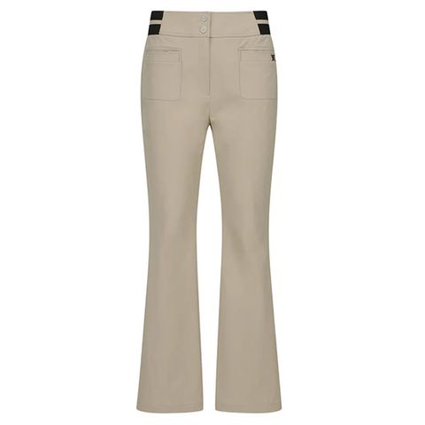 Quần dài golf nữ Band Point Boots Cut L/PT - Light Beige AGESWPT04LE | Anew Golf