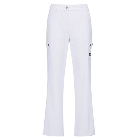 Quần dài golf nữ Pocket Point Boots Cut L/PT - White AGEMWPT02WH | Anew Golf