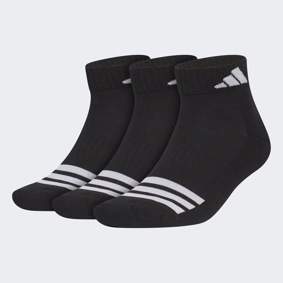 Vớ cổ cao Ankle Socks 3 Black JD6570 | Adidas