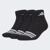 Vớ cổ cao 3 Pack Ankle Socks Black JD6570 | Adidas