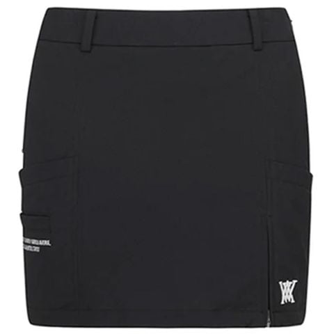 Váy golf Incision H-Line Skirt - Black AGEMWSQ07BK | Anew Golf
