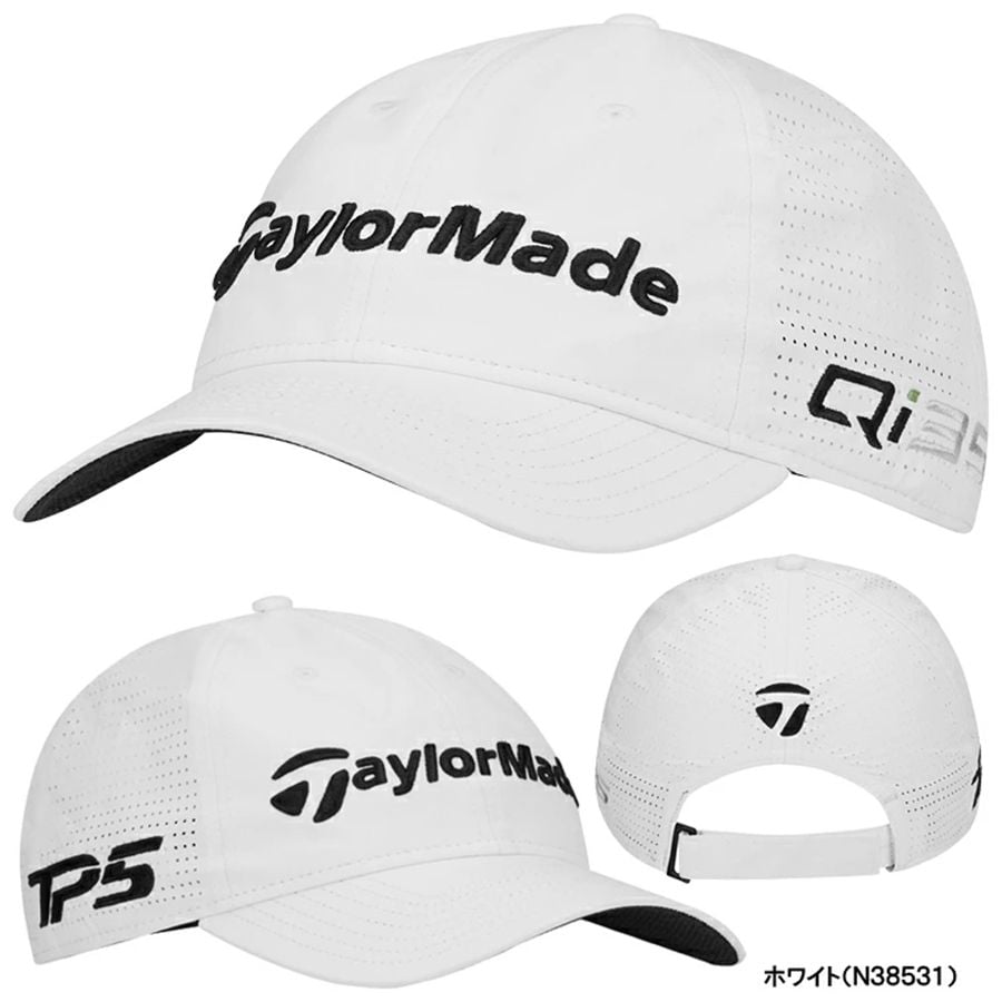Nón kết golf nam  TM25 Tour Litetech Hat White N3853118 | TaylorMade