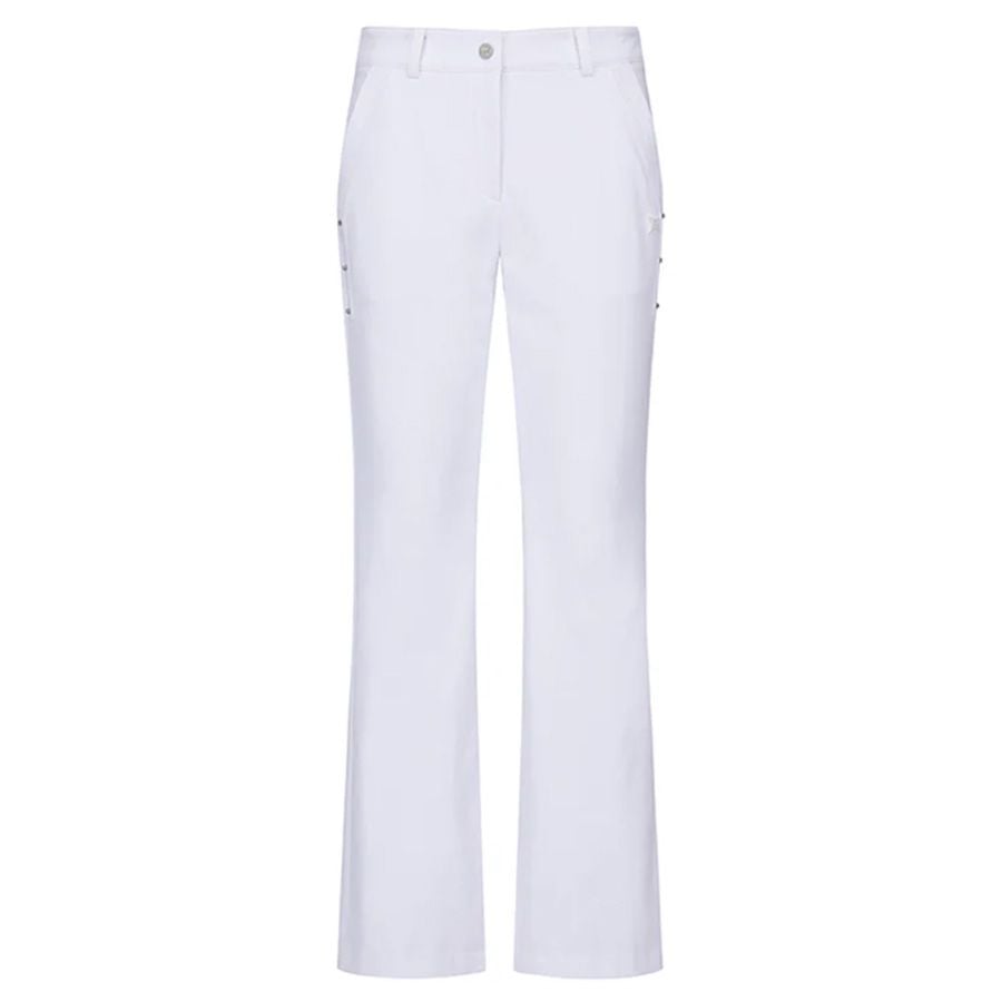 Quần dài golf nữ Side Point Boots Cut L/PT - White AGESWPT03WH | Anew