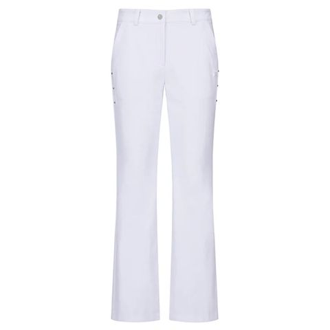 Quần dài golf nữ Side Point Boots Cut L/PT - White AGESWPT03WH | Anew Golf