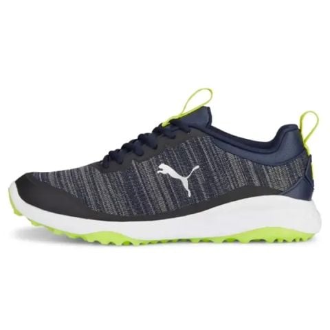 Giày golf nam Fusion Pro - Peacoat - Puma Silver - Limepunch 37704102 | PUMA