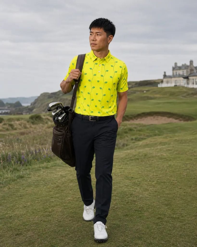 Áo Golf Nam Tay Ngắn Green Sprout Wildside Polo-Ultracool WS1001011-13