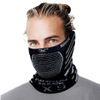 Khẩu Trang X9 2-in-1 Reversible Breathable Thermal Neck Warmer Black-Grey | NAROO