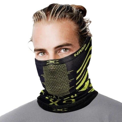 Khẩu Trang X9 2-in-1 Reversible Breathable Thermal Neck Warmer Black-G