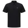 Áo golf nam tay ngắn Sporty Short T-Shirt - Black AGEMMTS02BK | Anew Golf